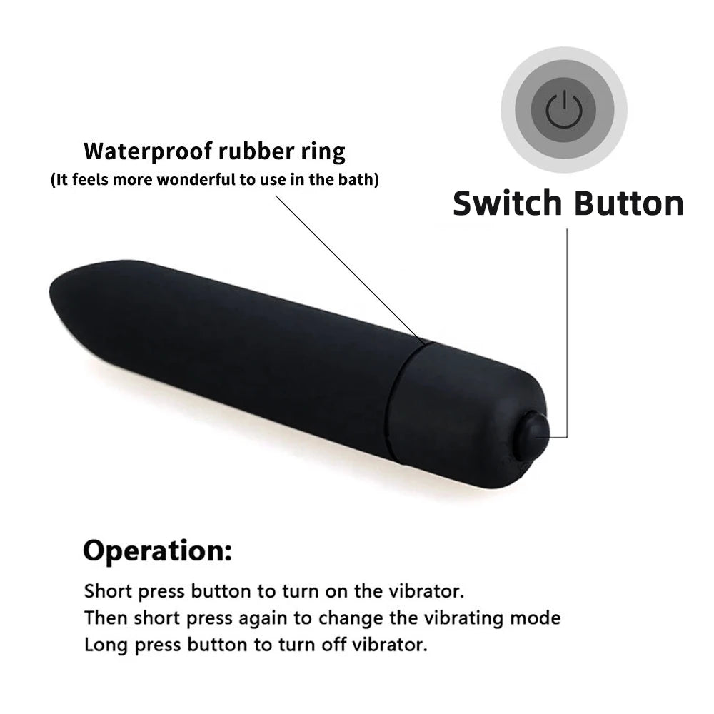 Vibrating Jump Love Egg Mini Bullet G Spot Vagina Vibrator