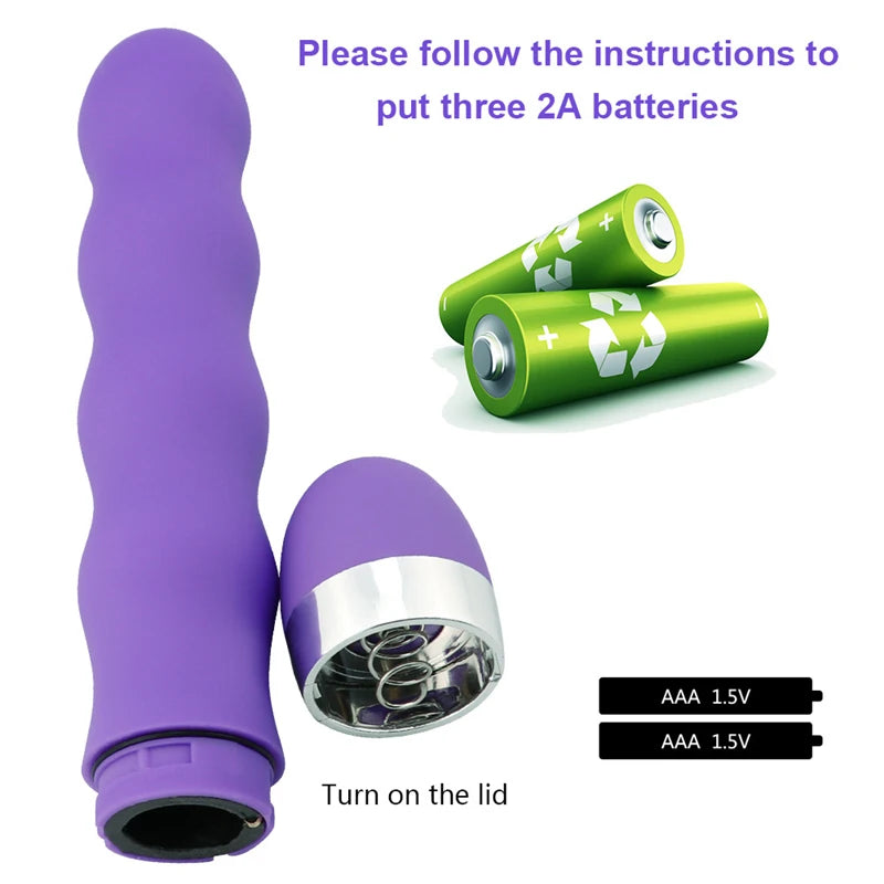 Mini G Spot Vagina Dildo Vibratorer för kvinnor