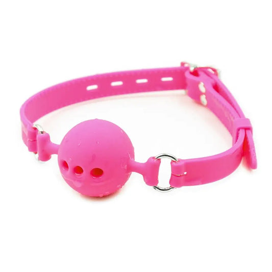 3 Sizes Soft Safety Silicone Open Mouth Gag Ball