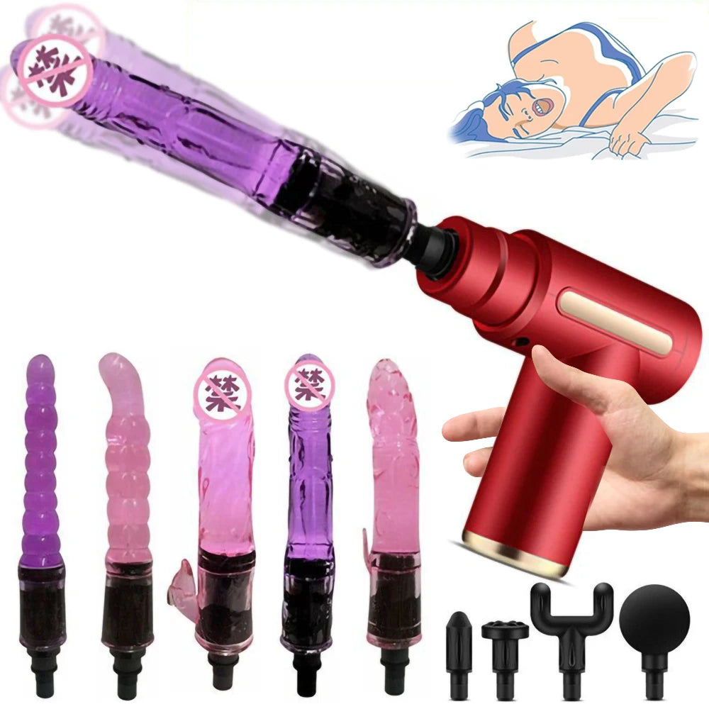 LED Massage Gun Vibrator