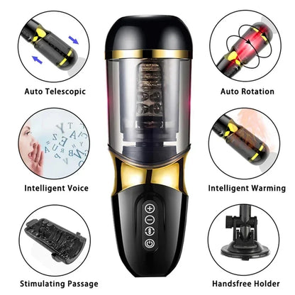 Men's Vibrator Men's Electric Masturbator Lipstick Vibrating Adults Only