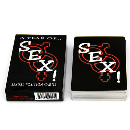 English & Spanish Sexual Position Cards Role Playing