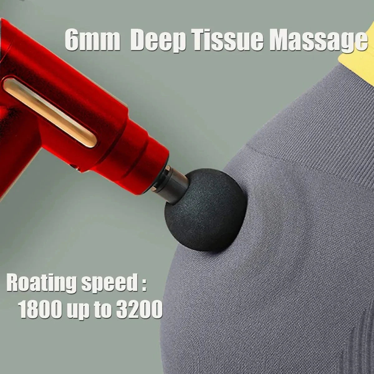 LED Massage Gun Vibrator