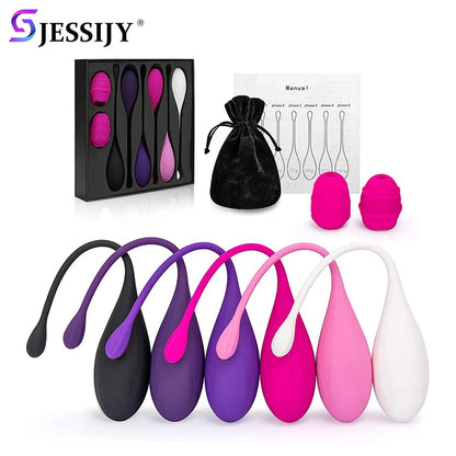 Smart Kegel Ball Vaginal Dumbbells Full Silicone