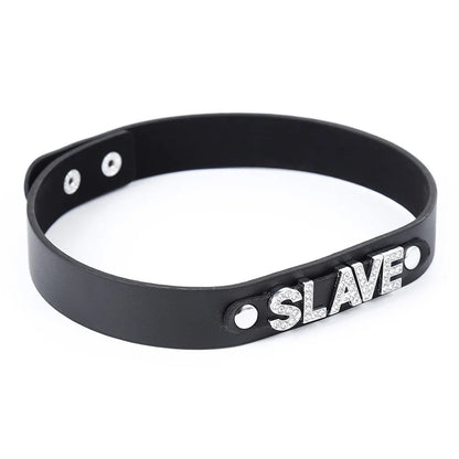 Bdsm Collar Choker Collar Leather Buckle Choker Bondage Cosplay Slave Collars