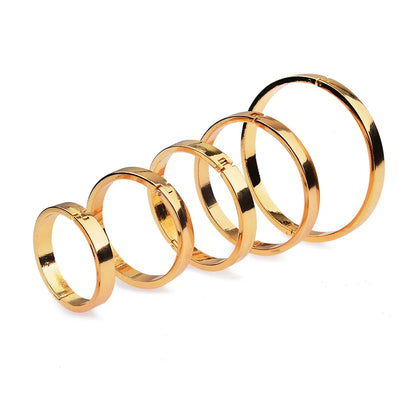 Gold Metal Penis Cock Ring